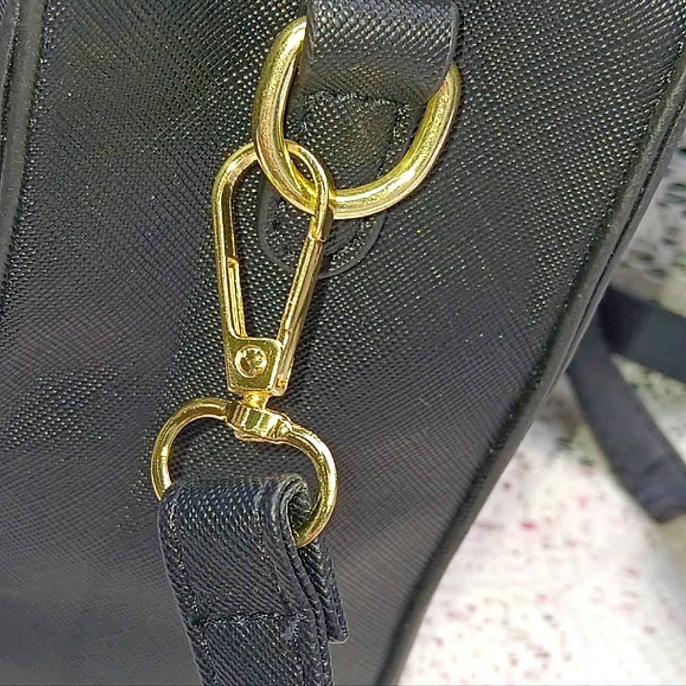 🆕️BLACK UNLUCKY CHARMS CEREAL GOTH VEGAN LEATHER COFFIN ZIPPERED CROSSBODY - Picture 15 of 16